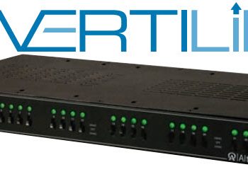 Altronix VertiLine24CD 24 PTC Outputs CCTV Power Supply, 24/28VAC @ 10A, 115VAC, 1U