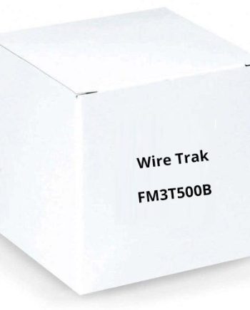Wire Trak FM3T500B 1″ W x 1/2″ H Raceway Fitting, 3 Way Tee, Beige