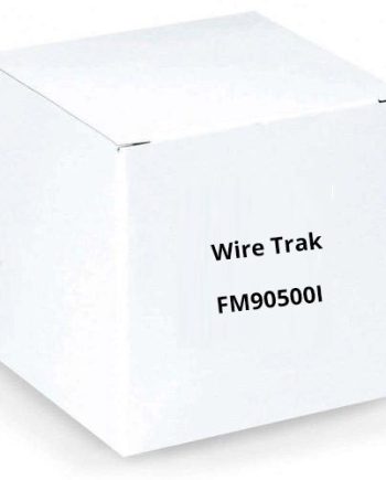 Wire Trak FM90500I 1″ W x 1/2″ H Raceway Fitting, Flat 90 Elbow, Ivory