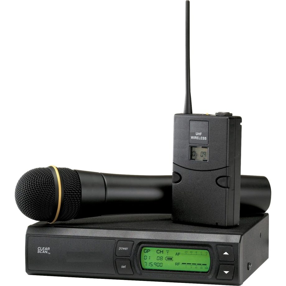Bosch FMR-500L-G Omnidirectional Lavalier Wireless System, 614-642 MHz