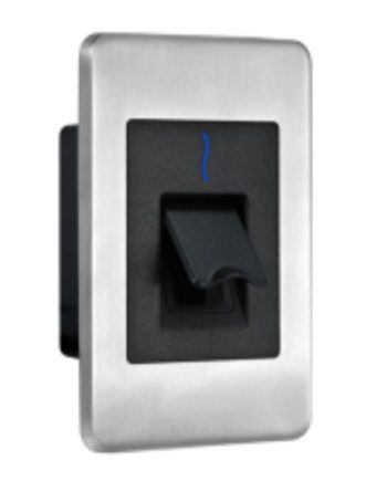 ZKAccess FR1500-HID Flush-mounted Slave Fingerprint Reader with Built in HID Prox Reader