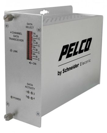 Pelco FRD4M1ST 4 Channel ST Receiver, Multimode