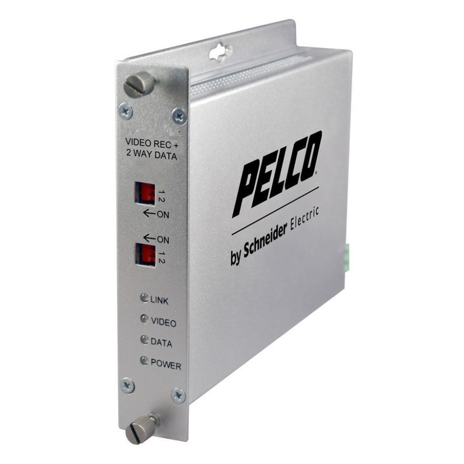 Pelco FRV10D1M1ST 1 Channel Video Bi-Direct RX ST Connector, Multi-Mode