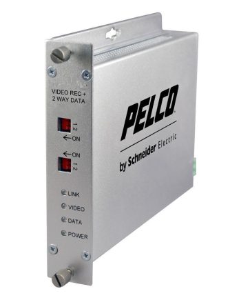 Pelco FRV10D1S1ST 1 Channel ST Fiber Receiver, Single Mode