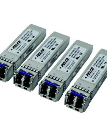 Pelco FSFP-AGSM1LC60 1 Channel Interchangeable FSFP Transmitter with LC & SFP Connector, Single Mode