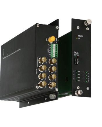 American Fibertek FT110DB-SSRL 1 Channel Long-haul Video with 1 Channel Bidirectional Data Transceiver, Single Mode