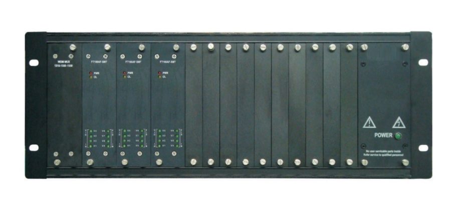 American Fibertek FT2400-SST 24 Channel Rack Mount 10-bit Digital Video Transmitter