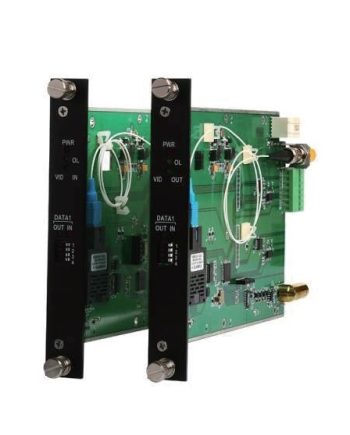 American Fibertek FTD110DB-SSR 1 Channel Video Transmitter with 1 Channel Bidirectional Data Transceiver, Single Mode