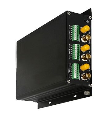 American Fibertek FTD110DB-SSR3L Triple Independendent Single-mode Long-haul Video Receiver & Data Transceiver Card Module