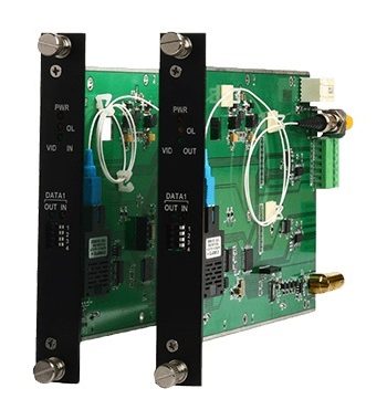 American Fibertek FTD110DB-SST Single-mode Video Transmitter & Data Transceiver Card Module
