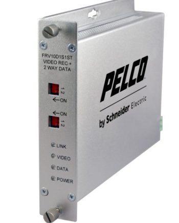 Pelco FTV10D1M1ST 1 Channel ST Fiber Transmitter, Multi-Mode