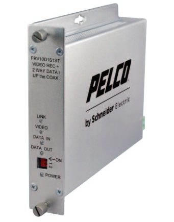 Pelco FTV10D1S1ST 1 Channel ST with Bidirectional Data, Single Mode