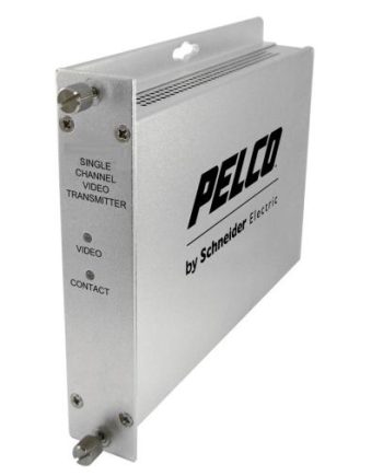 Pelco FTV10M1ST 1 Channel Video Fiber Transmitter ST Connector, Multi-Mode