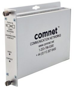 Comnet FVR1C1BM1 8-Bit Digitally Encoded Video Receiver With Contact Closure, Multi-Mode