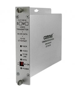 Comnet FVT10D1EM-24vac 10-Bit Digital Video Transmitter with One Bi-Directional Data Channel, Multi-Mode