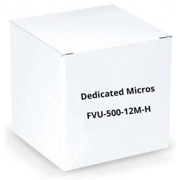 Dedicated Micros FVU-500-12M-H FireVu IP Smoke Flame Det in Housing – 70m Range