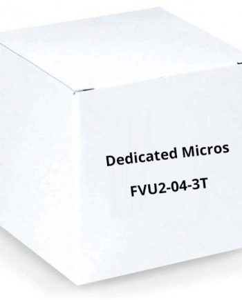 Dedicated Micros FVU2-04-3T FireVu Server Capable of Analysing 4 Analogue Camera Inputs Expandable to 8