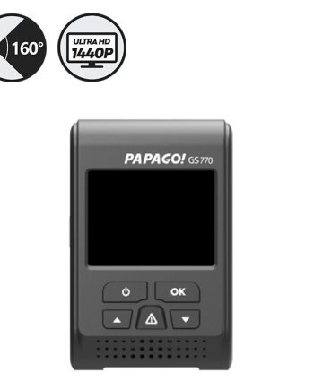 RVS Systems GS-770 Papago! GoSafe 770 High Resolution Dash Camera