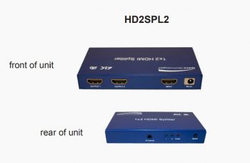 Speco HD2SPL2 HDMI 1 to 2 Splitter