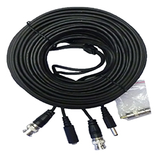 MG Electronics HDC-150BB Heavy duty video power cable (BNC Male~BNC Male)
