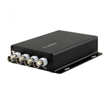 GEM HDMP-1X4 1080p High Performance Multiplexer 4 HD-TVI Signals Over 1 Coax, 300 feet, Pair