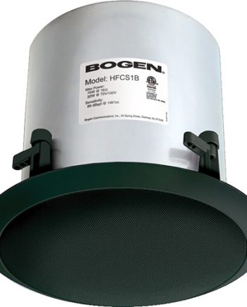 Bogen HFCS1B High-Fidelity Ceiling Speaker, Black