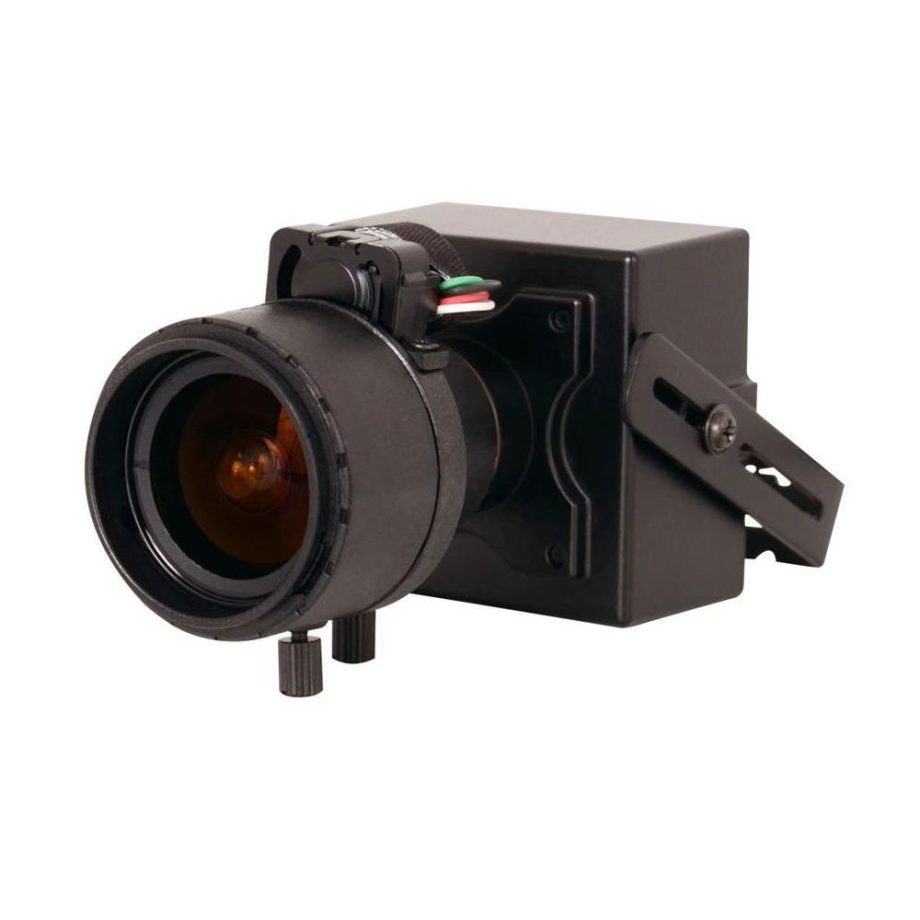 Speco HINT600VH 700 TVL Intensifier H Miniature Board Camera, 2.8-12mm Lens