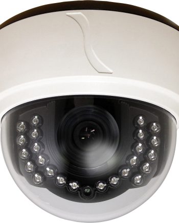 Speco HLED31D7W 650TVL Analog Color Indoor IR Dome Camera, 3.6mm Lens