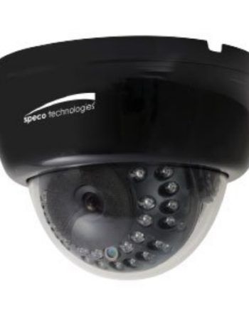 Speco HLED33DTB 1080p HD-TVI Indoor IR Dome Camera, 2.8-12mm Lens, Black Housing