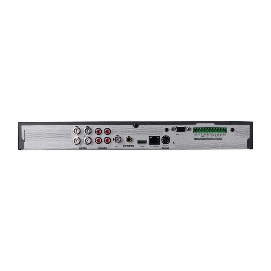 Samsung HRX-421 4 Channel HD-AHD/TVI/CVI/SD-DEF Pentabrid Digital Video Recorder, No HDD