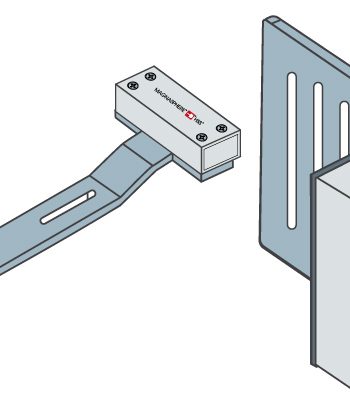 Magnasphere HSS-1451 Roll up Door Bracket Kit with HSS-L2S / D series Contact Pre-mounted