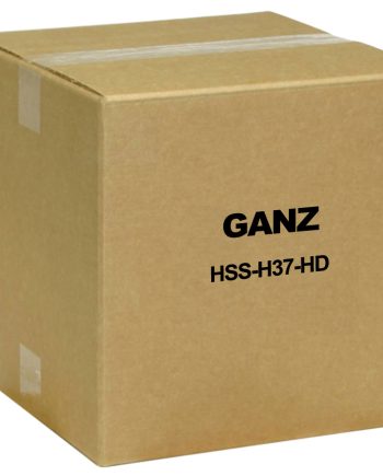 Ganz HSS-H37-HD 1080p AHD Height Strip Camera, 3.7mm Lens, Silver Housing