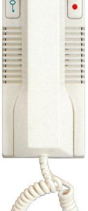 Alpha HT2001-2WH 3 Wire Wall Handset Buzz, Use With NH201TVA-2 Or NH201TT Series Power Supply/Amplifier, White