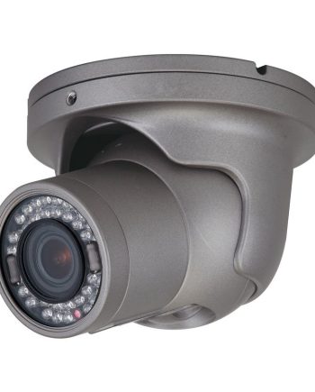 Speco HT6041T Intense IR HD-TVI 1080p Indoor/Outdoor Dome/Turret Camera, 3.6mm Lens, Grey