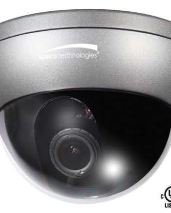 Speco HT7250IHR 650 TVL Intensifier Indoor / Outdoor Vandal Resistant Dome Camera, 5-50mm Lens