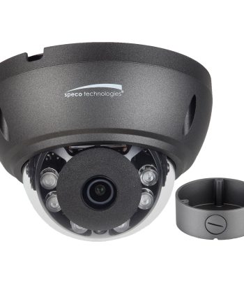 Speco HTD5TG 5 Megapixel Outdoor IR HD-TVI Dome Camera with Junction Box, 2.8mm Lens