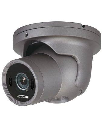 Speco HTINT601T Intensifier T HD-TVI 1080p Indoor/Outdoor Dome/Turret Camera, 3.6mm Lens, Grey