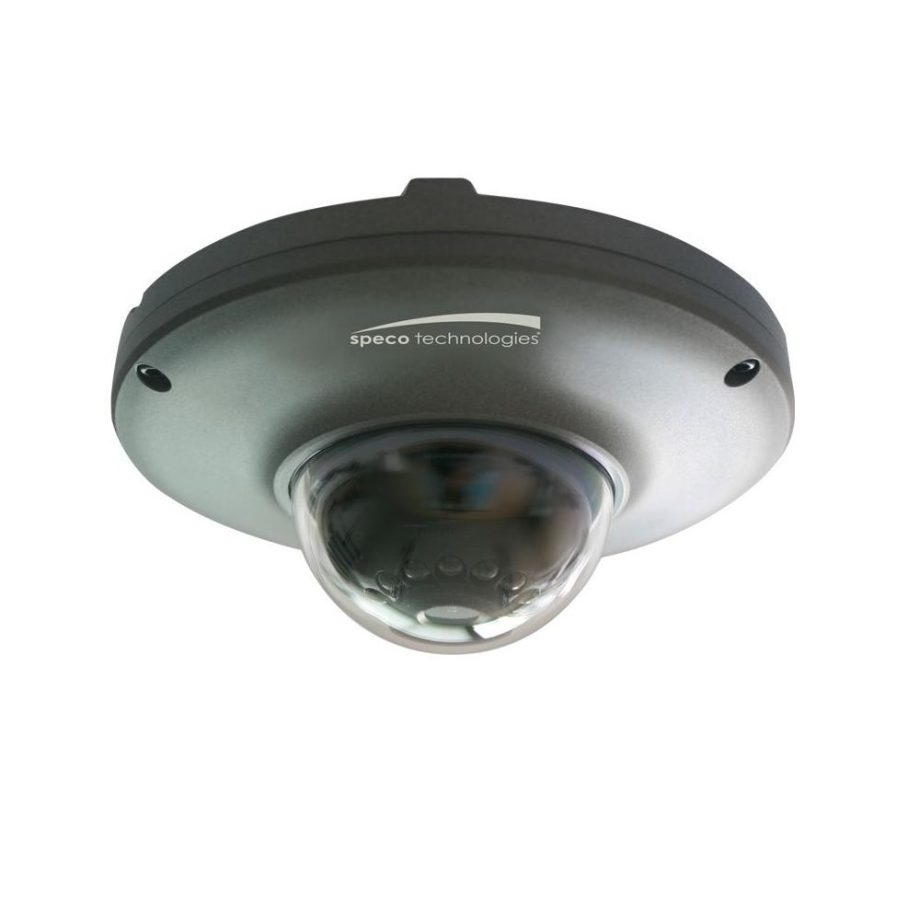 Speco HTMD1H 700 TVL 960H Dual Voltage Indoor/Outdoor Miniature Dome Camera, 3.6mm Lens