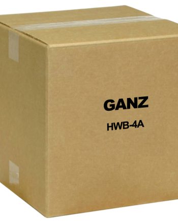 Ganz HWB-4A Housing with Heater Blower and Wall Bracket for CS Mount Cameras, 24VAC