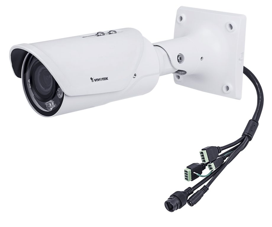 Vivotek IB8377-EHT 4 Megapixel Network IR Outdoor Bullet Camera, 2.8-12mm Lens