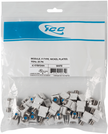 ICC IC107BFDWH 3GHz Nickel Plated Module, 25 PK