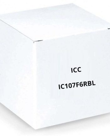 ICC IC107F6RBL Module, Cat 6, HD, 400 Pack, No JackEZ, Blue