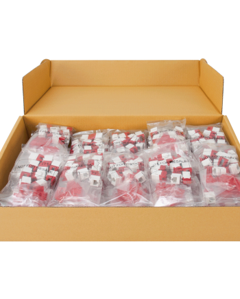 ICC IC107F6VWH CAT 6 HD Modular Connector, 400 Pack, White