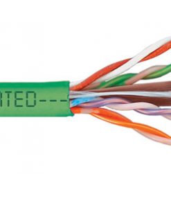 ICC ICCABP6VGN CAT6 500MHz UTP/CMP, Green Copper Premise Cable, Bulk, 1000′