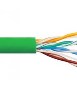 ICC ICCABR5EGN CAT 5e 350MHz UTP/CMR Copper Premise Cable, Bulk, Green, 1000′