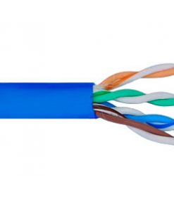 ICC ICCABR6VBL CAT6 500MHz UTP/CMR Copper Premise Cable, Bulk, Blue, 1000′