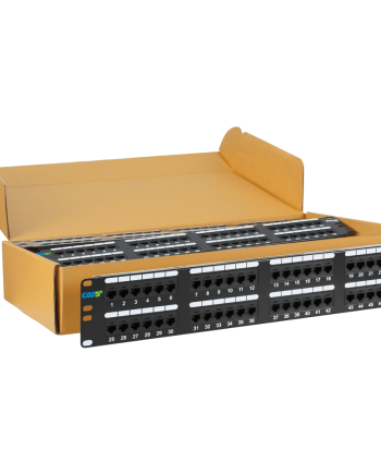 ICC ICMPP485EV 48-Port Category 5e Patch Panel, 6 Pack
