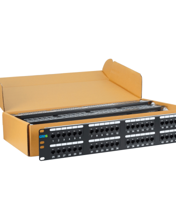 ICC ICMPP4860V 48-Port Category 6 Patch Panel, 6 Pack