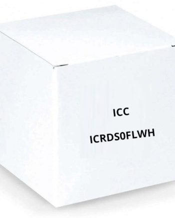 ICC ICRDS0FLWH Faceplate Oversize, IDC, Data, F-Type