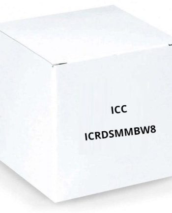 ICC ICRDSMMBW8 Combo, Net Media Center, 8” 6-Port Video & Data